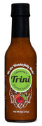 Grandma's Trini Pepper Sauce - Hot Heat Hot Sauce, Vegan, Gluten Free, 5 oz Bottle