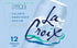 12 Oz (pack 12) La Croix Sparkling Water, Pure, Fl