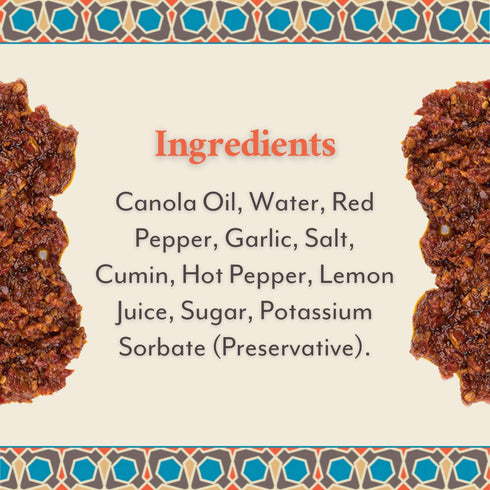 28-Ounce Roland Foods Harissa Red Chili Spread, Specialty Imported Food, Can