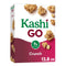 Kellogg's Kashi GO Cold Breakfast Cereal, Vegetarian Protein, Fiber Cereal, Crunch, 13.8oz Box