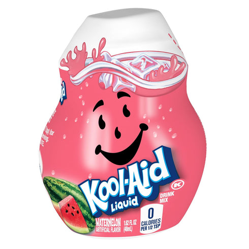 1.62 oz Kool-Aid Liquid Watermelon Artificially Flavored Soft Drink Mix, fl Bottle