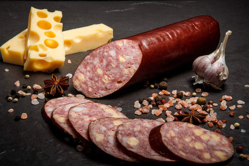 Summer 61mm (2.4) 24 (20ct) The Sausage Maker - Sausage Casing Kit, Tied and Looped Dia. x Clear, Meat-Cling, Fibrous