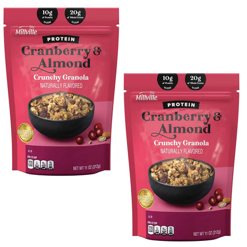 Generic Cranberry Almond Protein Granola 11 oz. Bags (2 BAGS)