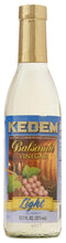kedem Light White Balsamic Vinegar 12.7oz, Low Calorie, Sodium Free, Perfect for Dressings,