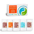 World of Spices Sampler Set - 5 Sample Pouches of Premium Chai Selections, Including Black and Herbal Chai