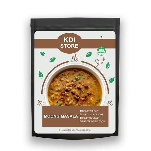 Store KDI Moong Masala, USDA Organic Ready to Eat Lentil Curry, Freeze Dried