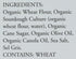 6 Rustic Bakery, Flatbread Sel Gris Organic, Ounce