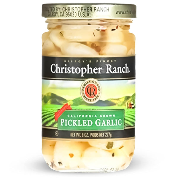Christopher Ranch Pickled Garlic Cloves in a Jar | 100% California-Grown Fresh