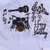 Keoysek Musical Instruments theme cake topper for birthday CupCake Topper Party Decorations Happy Father Birthday