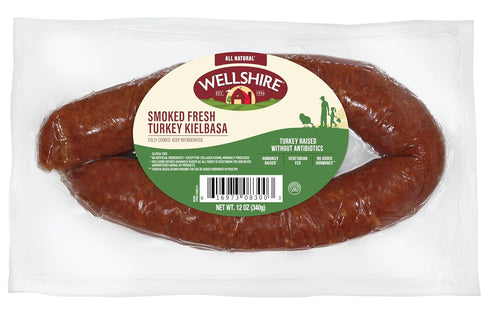 Wellshire Farms Smoked Turkey Kielbasa, 12 OZ