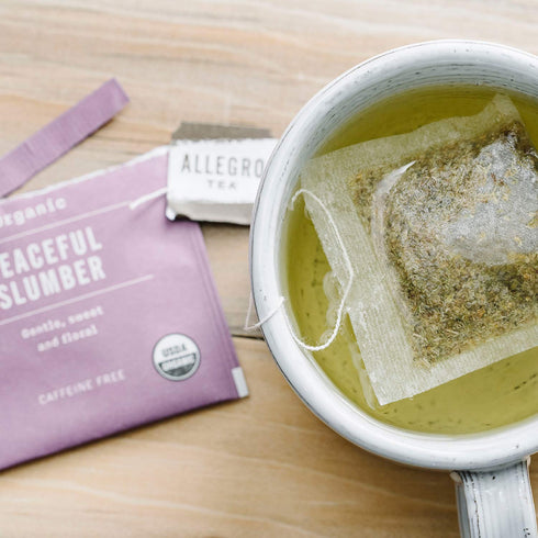 Allegro Coffee 20 Allegro Tea, Organic Peaceful Slumber Tea Bags, ct