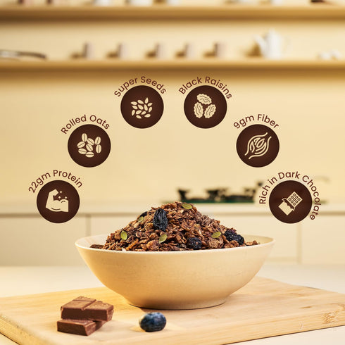 1kg/35.27 Pintola Oats Dark Chocolate | Ounce