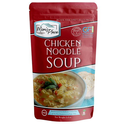 Mom's Place Gluten-Free Chicken Noodle Soup Mix, Quick & Easy to Make,