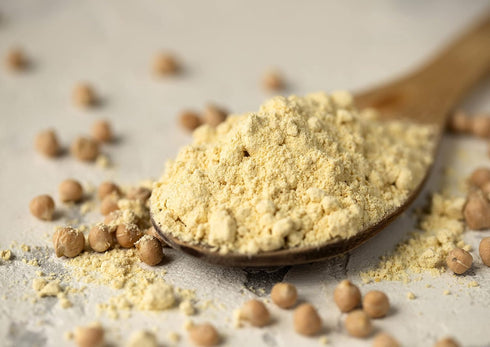 2 Food to Live Gluten Free Organic Chickpea Flour, Pounds Non-GMO, Finely Milled Dried Garbanzo Beans, Vegan, Kosher