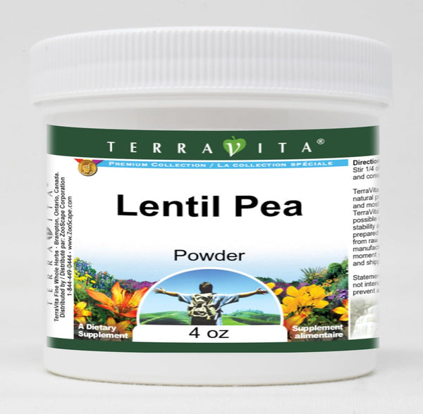 Terravita Lentil Pea Powder (4 oz, ZIN: 520684)