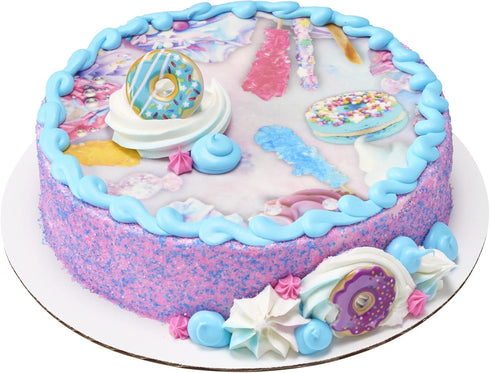33oz, DECOPAC Cotton Candy Flavoured Sanding Sugar, Fancy Sprinkles in Handheld Container, Edible Sprinkles For Drink
