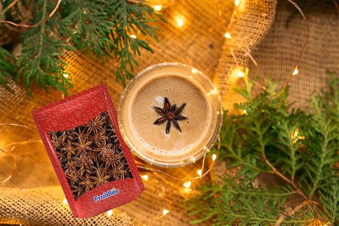 Fruidles Whole Star Anise, Anise Pods, 3 Oz, Great for Anise Tea, Kosher Certified