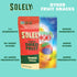 (2.8 oz Pack 8) 8 (22.4 oz) SOLELY - Organic Mango Chocolate Drizzled Strips Resealable Bags, of - Real Fresh Fruit