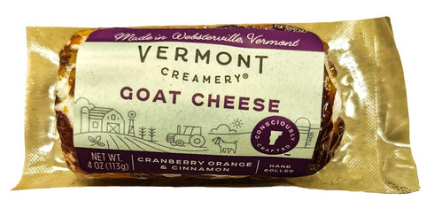 Generic Goat Milk Cheese Cranberry Orange & Cinnamon 4 oz (Pack of 4)
