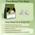 100% (30 luoptea Rosemary &lemon Tea Bags| Natural,Caffeine-Freewith Sun-Dried Lemon Peel &RosemaryLeaves,No-GMO
