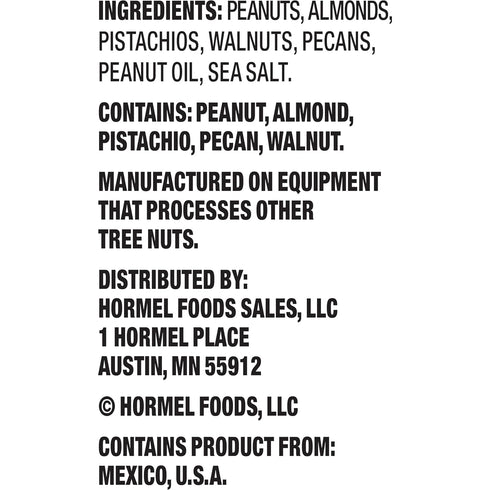 7.5 oz 7 PLANTERS NUT-rition Heart Healthy Mix with Walnuts, Box (Contains Individual Pouches) - On-the-Go/ Work/School