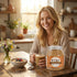 xapuo 500g Flaxseed & Fig Powder, Jar, Pre-Ground Whole Food, No Additives, Easy to Mix with Water, Oatmeal Or Yogurt
