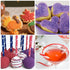 LEBERY 6.7 Oz Sanding Sugar Red Orange Blue Green Yellow Purple Sugar Sprinkles Sugars Crystals for Baking Decorating