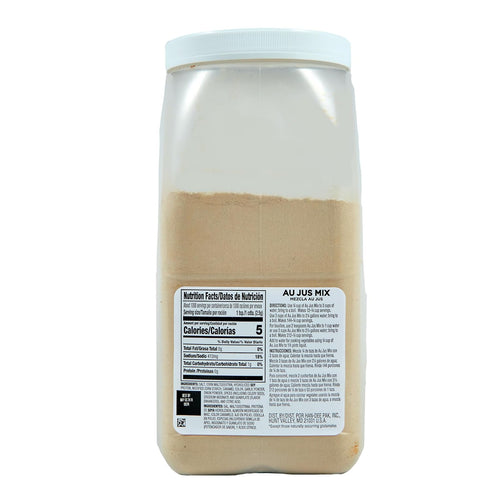 6 lb 6 Spice Classics Au Jus Mix, - One Pound Container of Au Jus Gravy Mix, Best for Bulk Preparation, Use to Heighten