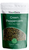Viva Doria Whole Green Peppercorns - Steam Sterilized, 4 oz (85 g) for Grinder Refill