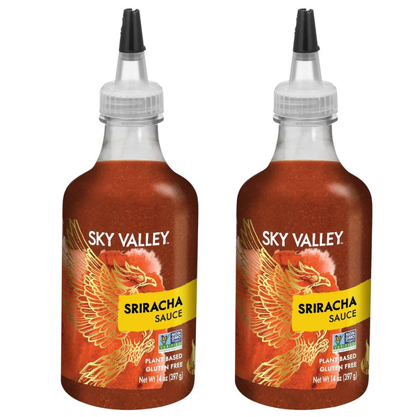 Sky Valley Sriracha Sauce - Hot Sauce, Made with Red Jalapeno Peppers,