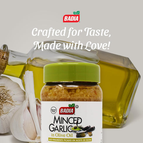 8 oz Badia Minced Garlic