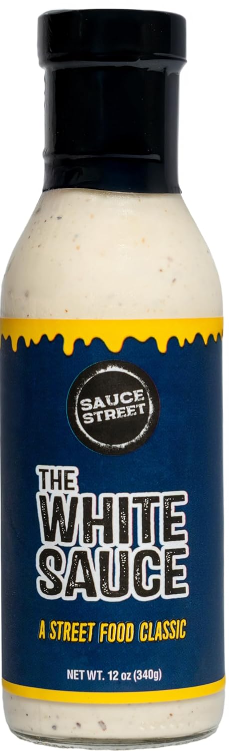 Sauce Street - The White Sauce | Tangy & Mild Spice | Street-Food Style