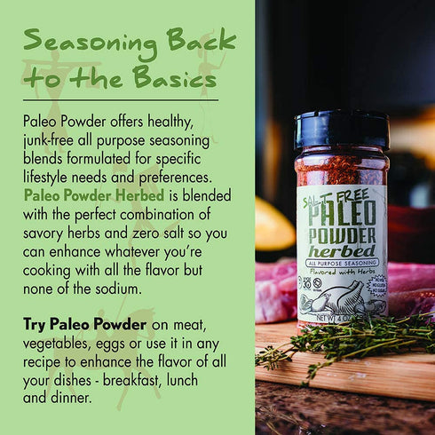 Paleo Powder All Purpose Salt Free Herb Seasoning