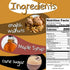 3 1.25 Oz, 6-Pack Crazy Go Nuts Walnuts Maple - Glazed Walnuts, Healthy Snacks, Vegan, Low Carb, Gluten Free, Superfood