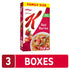 (3 Kellogg's Special K Breakfast Cereal, Family Breakfast, Fiber Cereal, Family Size, Red Berries Boxes)