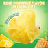 Gummy 8.47oz 10 Packs Gummy AMOS Peelerz Pineapple Candy, Peelable Fruit-Shaped Candy, Box with Individual Fun Peeling