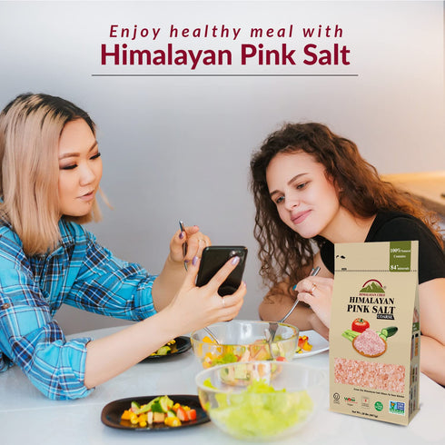 20 lbs Himalayan Chef Pink Himalayan Salt, Coarse Grain - Bag