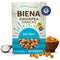 BIENA Chickpea Snacks - Crunchy Roasted Chickpeas, High Fiber Vegan Protein Snacks, Individual Pack