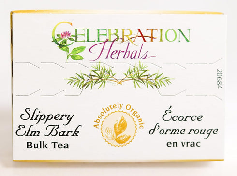 Celebration Herbals Pack 40g Slippery Elm Bark Powder Loose Tea Caffeine Free