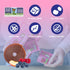 50 Pack, 500g Bob Snail Fruit Roll Ups Natural Fruit Snacks (Blueberry & Raspberry), Vegan, No Added Sugar, Healthy