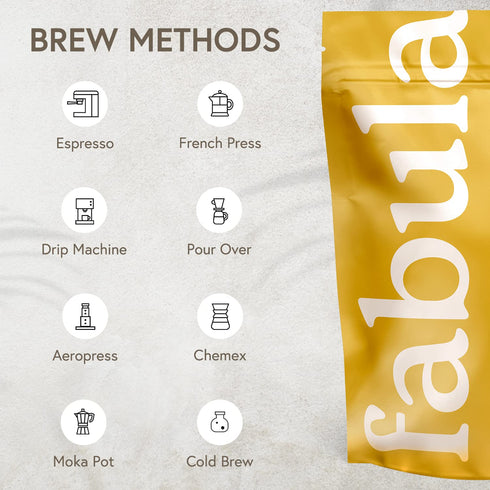12 Fabula Coffee Decaf Dark Roast Whole Beans - Organic - Low Acid - Single Origin - Non-GMO - Mold Free - Ounce