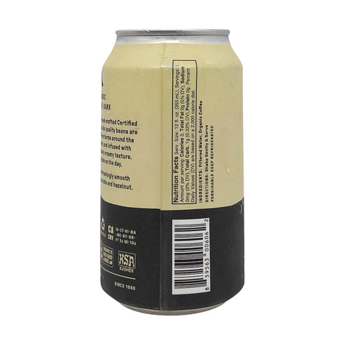 12 oz Groundwork Coffee Nitro, Organic Nitro Cold Brew Coffee