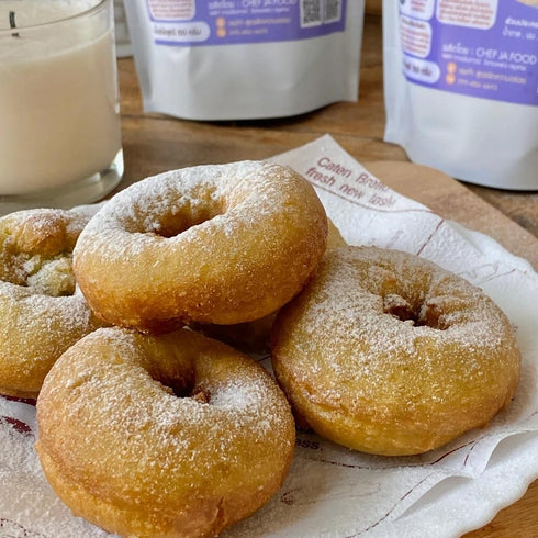 Generic (500g) Old-Fashioned Cake Donut Mix, Easy-to-Prep Baking Flour for Homemade Donuts