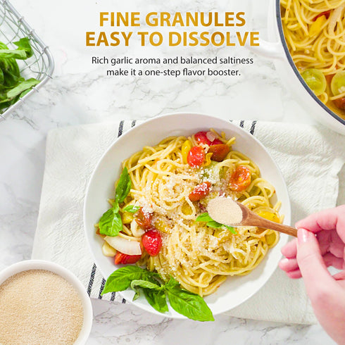 9.5 Ounce(270g), Soeos Garlic Salt Garlic Salt Seasoning, Non GMO, Gluten Free, Ideal for Adding Flavor to Soups