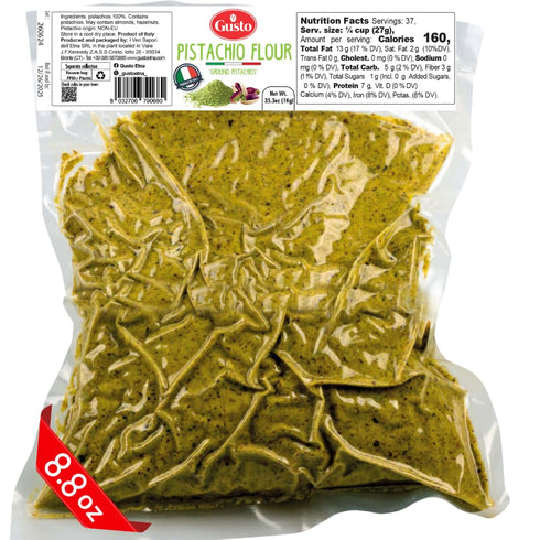 8.8 oz (250 Pistachio Flour, g), Fine Chopped Pistachio Flour, Ground Pistachios, Pistachio Powder, Gluten Free Flour