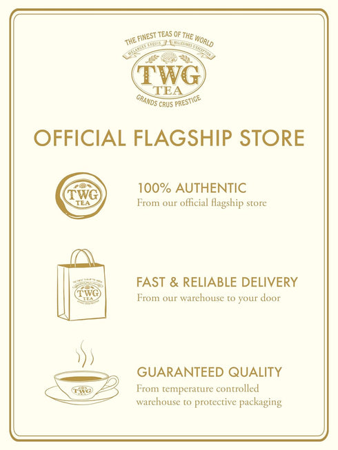 100g Set TWG Tea | Mon Amour Tea | Black Tea | Quince Bits & Marigold Petals | Caviar Tin, | Gift