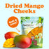 3 Food to Live Dried Mango Cheeks, Pounds - Premium Quality, Unsweetened, Unsulfured, and Preservative-Free. Naturally
