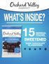 1 Ounce(Pack 15), Orchard Valley Harvest Dark Chocolate Covered Blueberries, of Gluten Free, Non-GMO, No Artificial
