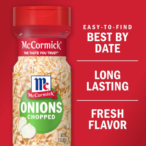 3 Oz (Pack 2) McCormick Chopped Onions