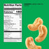 (1-Pack) 36oz Emerald Nuts Roasted and Salted Whole Cashews | Resealable Bulk Bag | Plant-Based Protein, Kosher